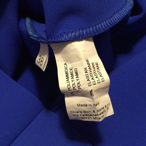 Chiara Boni La Petite Royal Blue Plumped waist - Picture 8 of 15